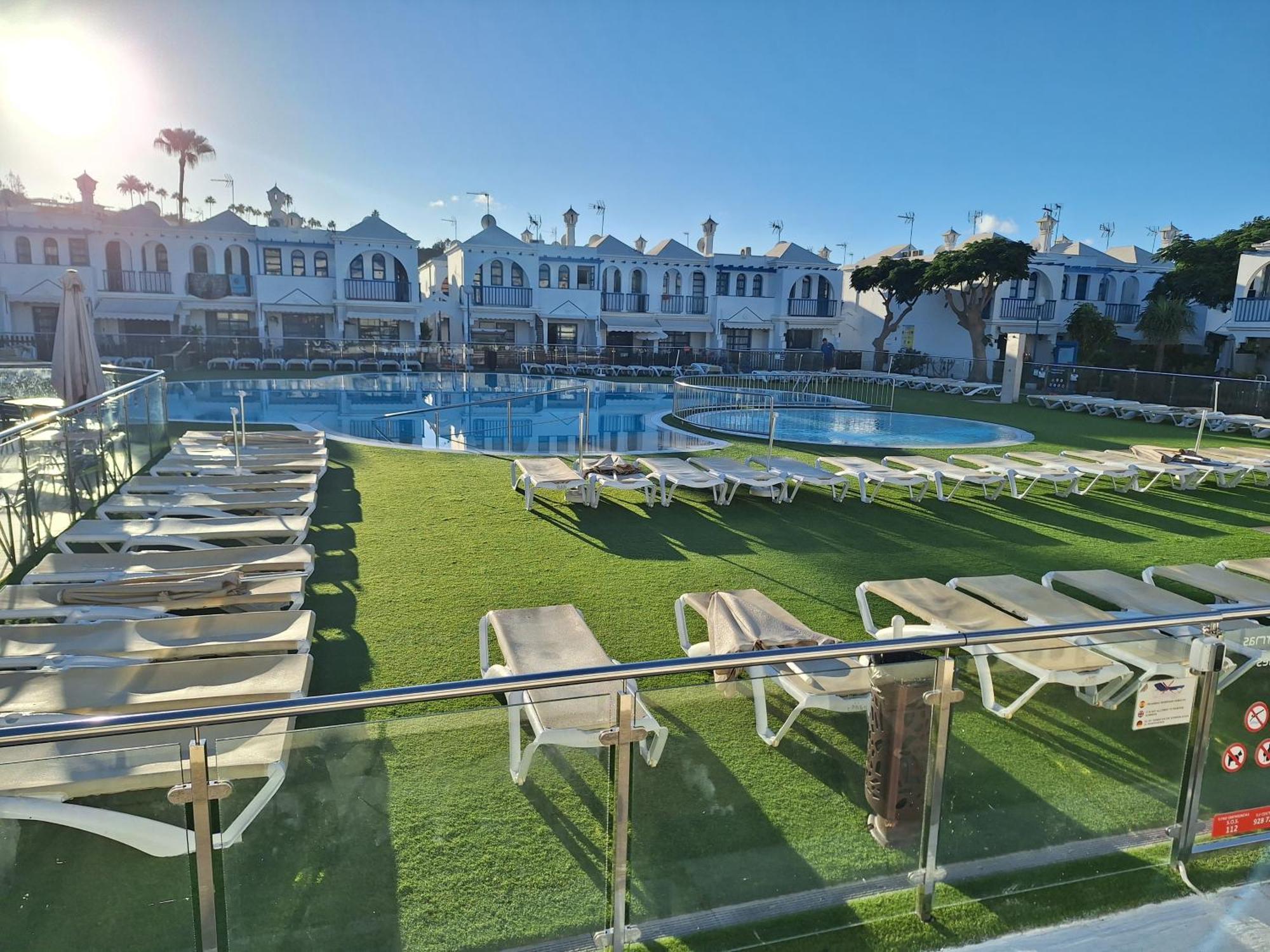 Poolfront Bungalow Playa del Ingles  Dış mekan fotoğraf