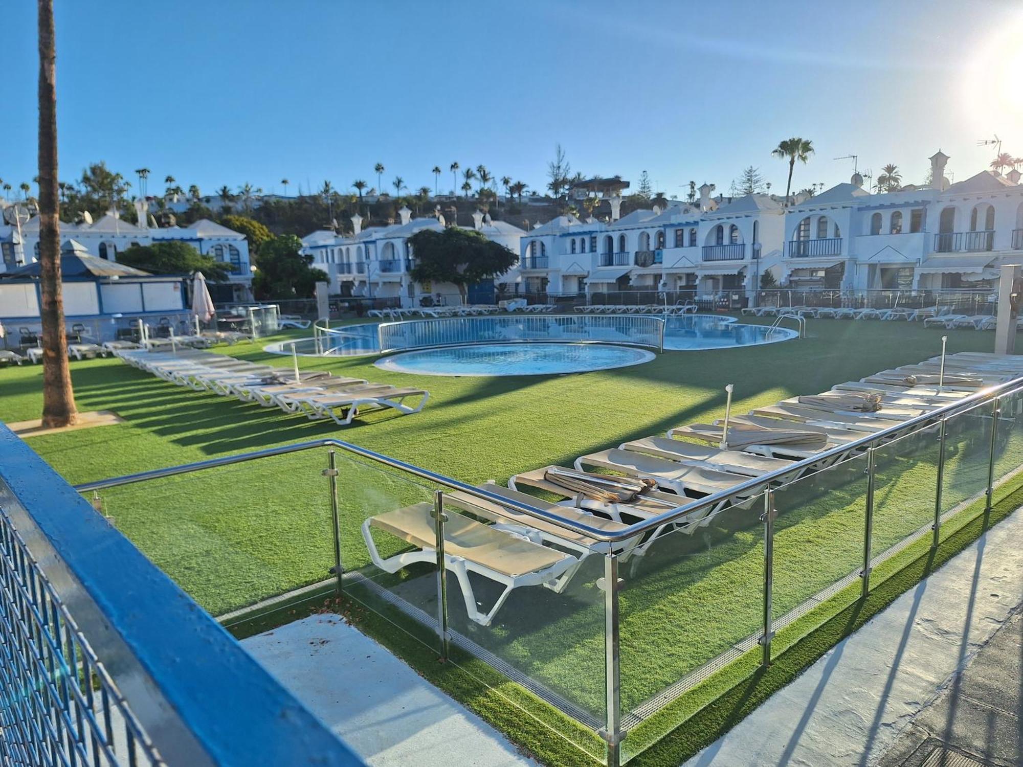 Poolfront Bungalow Playa del Ingles  Dış mekan fotoğraf
