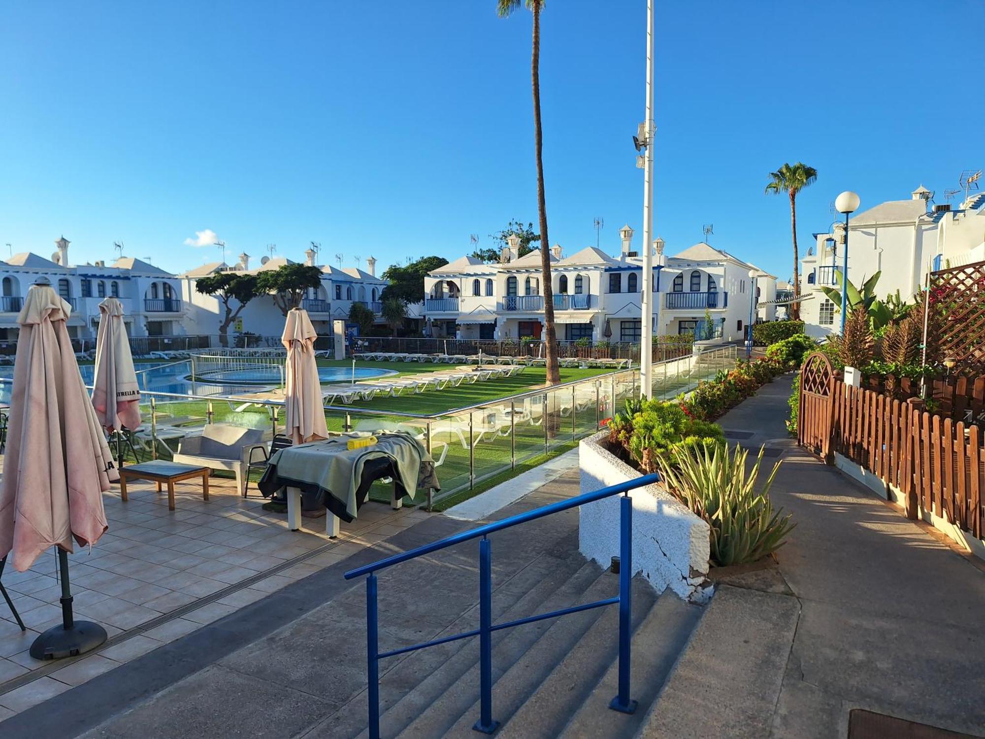 Poolfront Bungalow Playa del Ingles  Dış mekan fotoğraf
